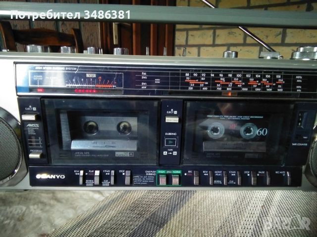 SANYO M W25K, снимка 8 - Радиокасетофони, транзистори - 51553144