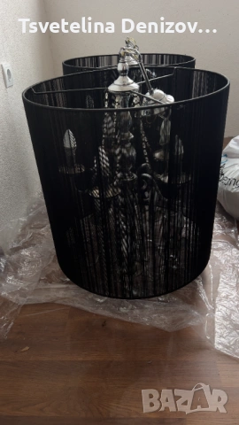 Луксозни абажури, снимка 3 - Полилеи - 53212746