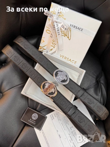 Versace Колан Със Сертификат И Торбичка - Налични Различни Цветове Код SK308, снимка 6 - Колани - 52598557