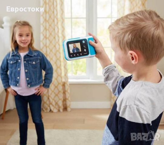 Детска камера за моментни снимки VTech KidiZoom Print Cam, снимка 4 - Фотоапарати - 45902741