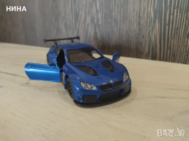 Метална количка BMW M6 !!!, снимка 1 - Колекции - 47879390