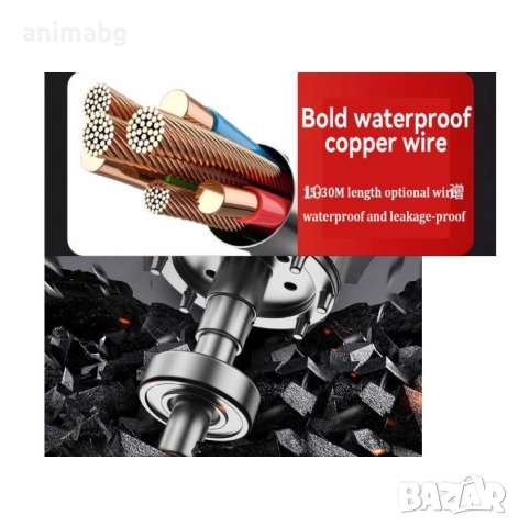 ANIMABG Кислородна помпа за рибовъдно езерце, 550W, снимка 3 - Друга електроника - 52558431