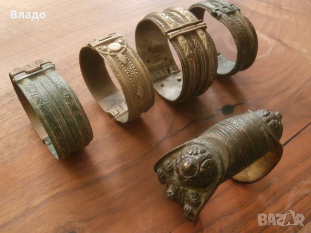 Стари гривни, стари накити, рогатка, снимка 3 - Антикварни и старинни предмети - 45111952