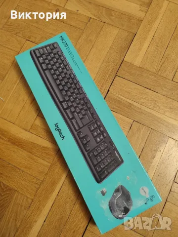 Комплект мишка и клавиатура Logitech - MK270, безжичен, снимка 1