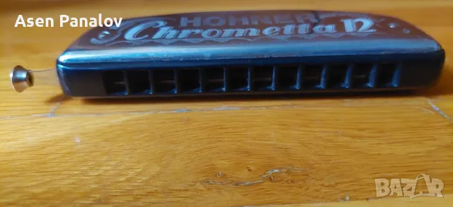 Хармоника HOHNER CHROMETTA 12, снимка 6 - Духови инструменти - 48223597