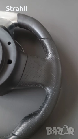 ОРИГИНАЛЕН КОЖЕН ВОЛАН ЗА FIAT 500 ABARTH 595, снимка 7 - Части - 53599466