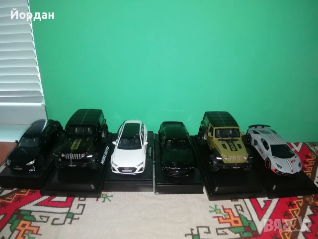 Метални колички с отварящи се врати,работещи фарове и звук от двигател, снимка 8 - Колекции - 51132457
