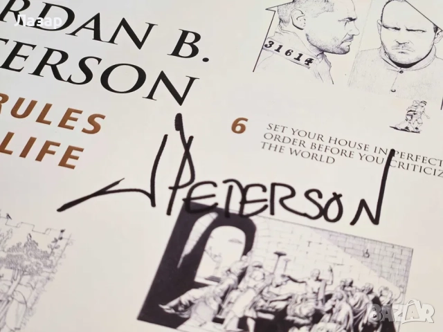 Плакати с автограф на Jordan Peterson, снимка 4 - Колекции - 52638239