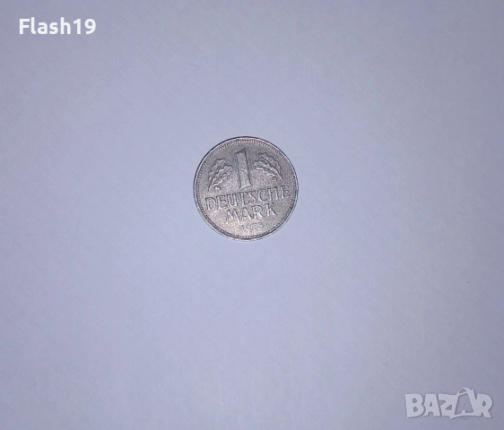 Германия 1 марка 1970, снимка 2 - Нумизматика и бонистика - 52681305