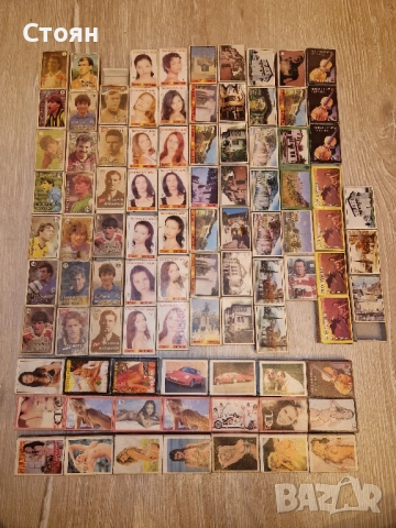 Голяма колекция от стари кибритени кутии