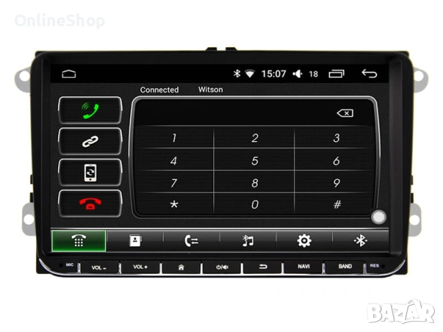 Мултимедия с Android 15 за VW, Skoda, Seat 2004-2015 HC8227, 9 inch, снимка 12 - Друга електроника - 53866386
