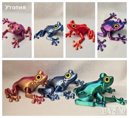 3D print ЖАБА- символ на късмет и пари