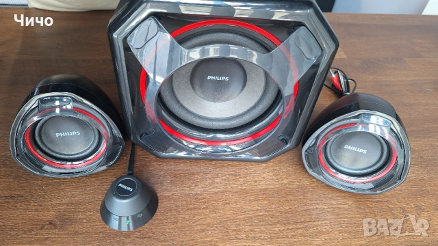 Mултимедийни тонколони Philips SPA5300/10 – 2.1 система, снимка 6 - Тонколони - 53247245