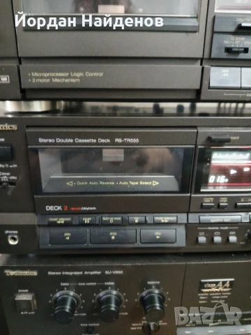 TEChnics RS. TR 555 PERFEKTEN И. ДВЕТЕ ГНЕЗДА СА ЗАПИСВАЩИ, снимка 6 - Декове - 54263782