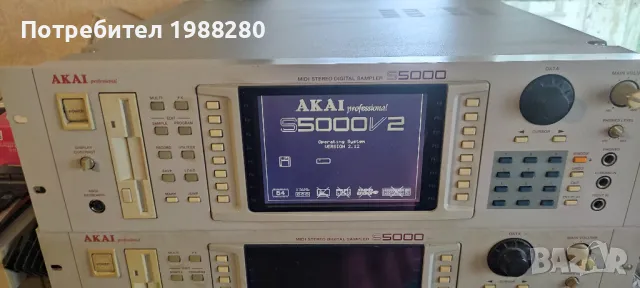 Akai S5000 sampler (самплер), снимка 1 - Синтезатори - 47201036