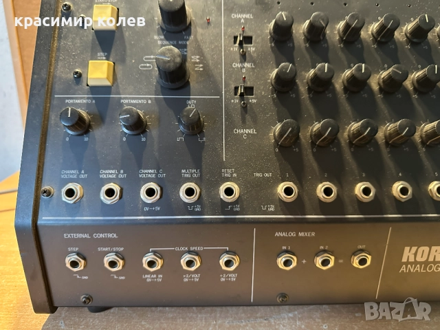 аналогов секвенсер "Korg SQ-10", снимка 12 - Синтезатори - 52670745