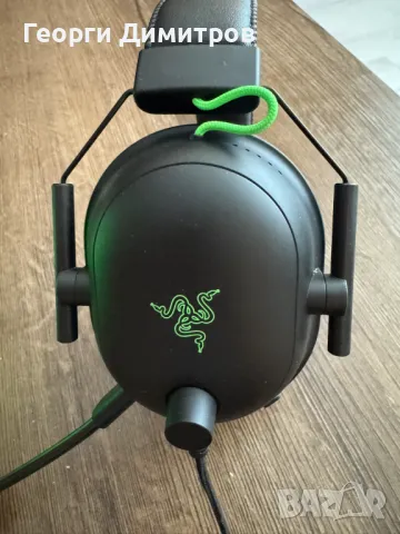 Razer Blackshark V2, USB Sound Card, Mic Enhancer - Гейминг Слушалки, снимка 3 - Слушалки и портативни колонки - 47351910