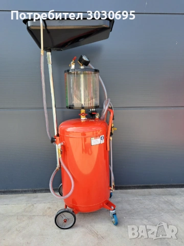 МаМашина за източване на отработено масло. Масларка 80 литр, снимка 4 - Индустриална техника - 53580437