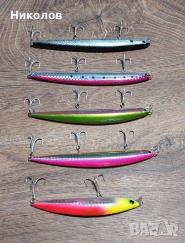 Морски воблери IMA и Lucky Craft (98-153 мм.), снимка 2 - Такъми - 53616344