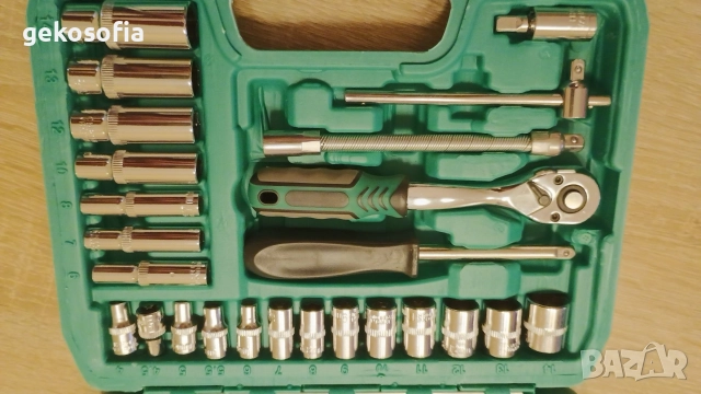 Комплект инструменти 53 части / тип GEDORE, снимка 4 - Други инструменти - 52790484