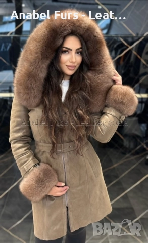 Дамски палта и якета от естествена кожа, снимка 12 - Палта, манта - 51973394