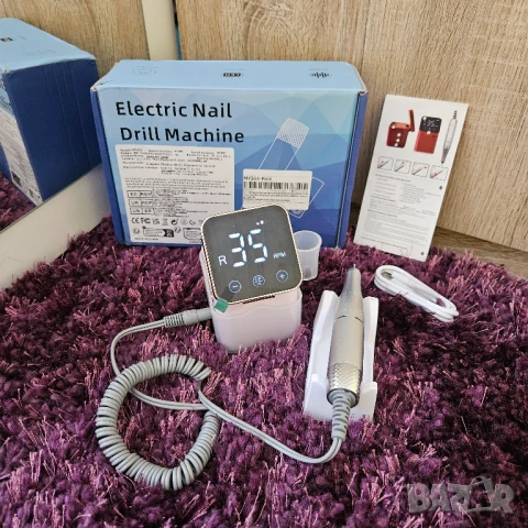 Пила за нокти, компактна, 35000 оборота, професионална, снимка 1