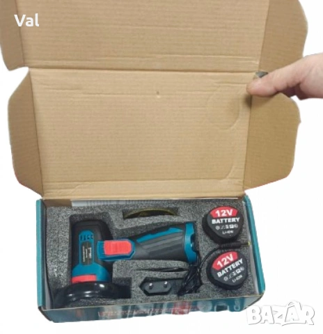 Акумулаторен ъглошлайф 12V – Компактен, мощен и удобен, снимка 4 - Ъглошлайфи - 53690369