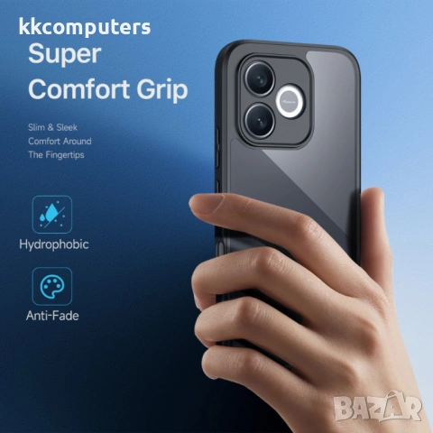 DUX DUCIS Aimo Прозрачен Калъф за Honor X80i 5G / 600 Lite 5G - PC+TPU, 0.8mm защита, 1.2m SGS, REAC, снимка 4 - Калъфи, кейсове - 54250093