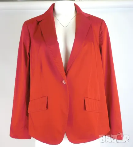 XL-XXL Красиво червено сако марка Talbot (с етикет), снимка 2 - Сака - 50326940