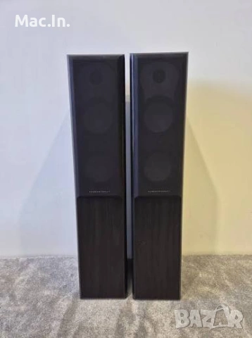 Mordaunt Short MS 906 Tower Black & Silver British Hi-Fi speakers 