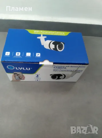 Външна IP, WIFI, IR смарт камера Lylu-801, 5MP, IP65, 5G, авто проследяване, водоустойчива, двупосоч, снимка 6 - IP камери - 49995550