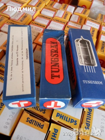 Продава радиолампи, снимка 3 - Ресийвъри, усилватели, смесителни пултове - 53268341