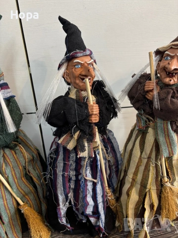 Настолна Баба Яга 55см., снимка 2 - Статуетки - 53267446