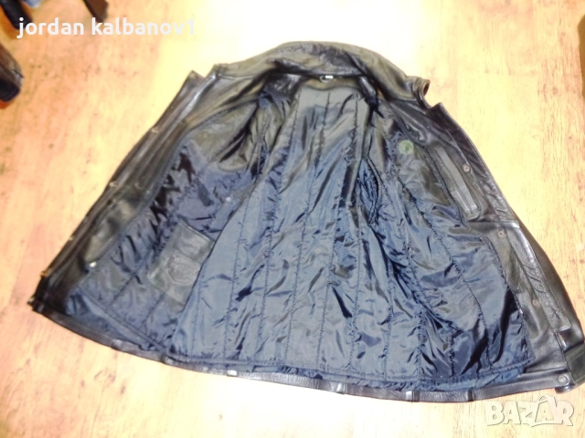 Мото кожена шуба моторджийска естествена кожа Raberg само за 100лв., снимка 3 - Аксесоари и консумативи - 52531523