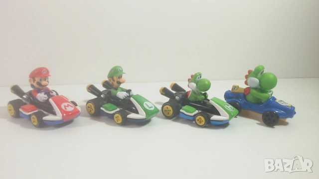 Лот 21 колички Majorette, Mario Kart, Matchbox, MSZ, Playmobil, Teamsterz, Etrl, Welly и други, снимка 3 - Колекции - 54205201