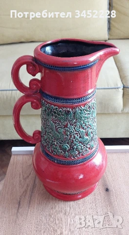 кана керамика Германия за ценители голяма , снимка 2 - Декорация за дома - 50583299