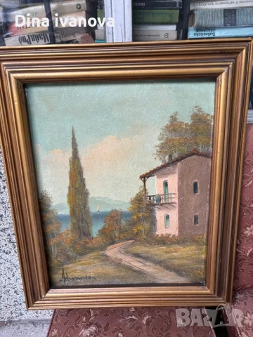 картина с маслени бои 