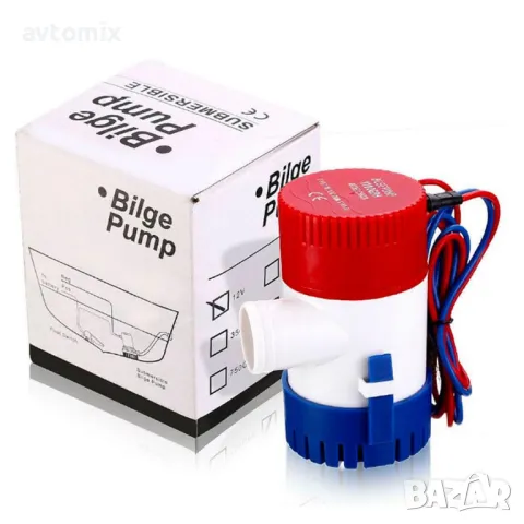 Отводнителна потопяема помпа, 12V, 1100GPH 3500GPH , снимка 6 - Аксесоари и консумативи - 49913882