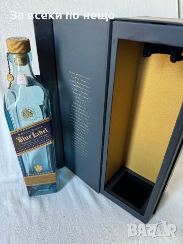 Оригинална бутилка с кутия синьо джони , JOHNNIE WALKER BLUE LABEL, снимка 6 - Други ценни предмети - 46303762