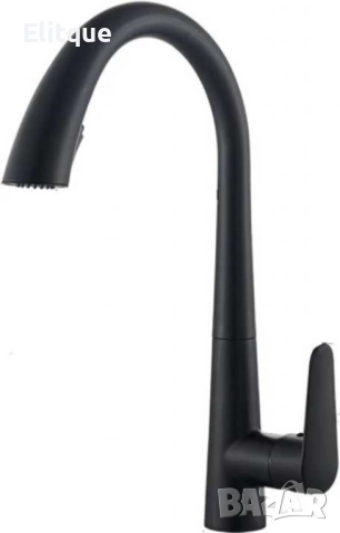 Смесител за кухненска мивка черен мат, снимка 6 - Други стоки за дома - 52854049