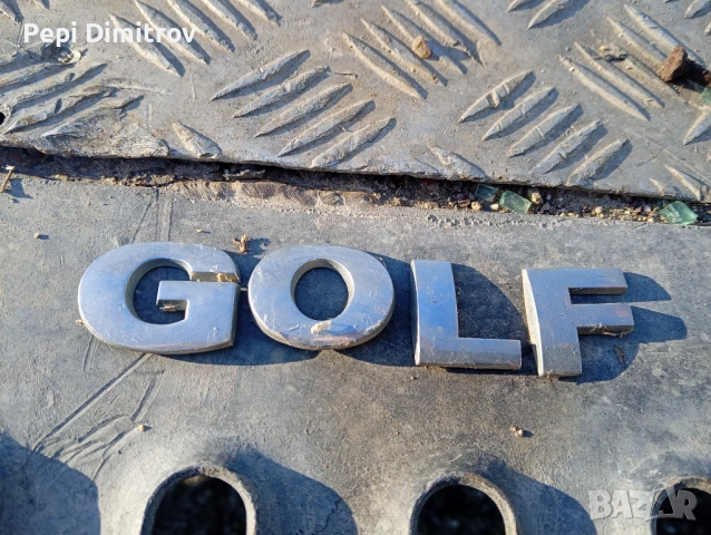 Надпис емблема  багажник Volkswagen Golf V голф 5 