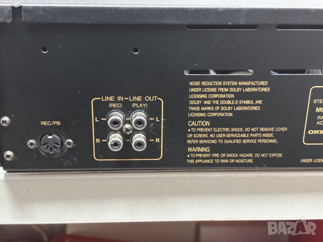 Касетъчен Дек ONKYO TA-2044, снимка 12 - Декове - 52455917