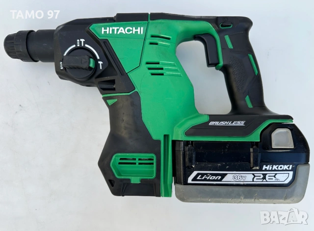 Hitachi DH 36DBL - Мощен безчетков перфоратор 36V 3.3J, снимка 2 - Перфоратори - 53713620