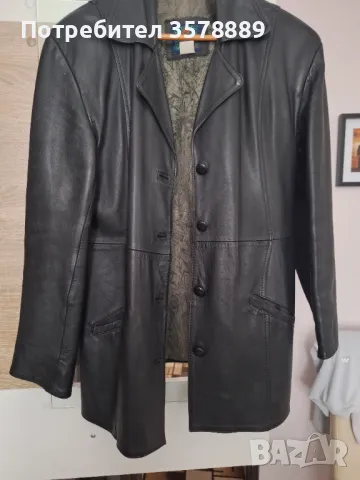 Дамско яке от естествена много мека кожа, снимка 3 - Якета - 50034140