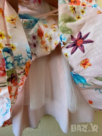 Рокля на цветя - С/М, снимка 4 - Рокли - 50437643