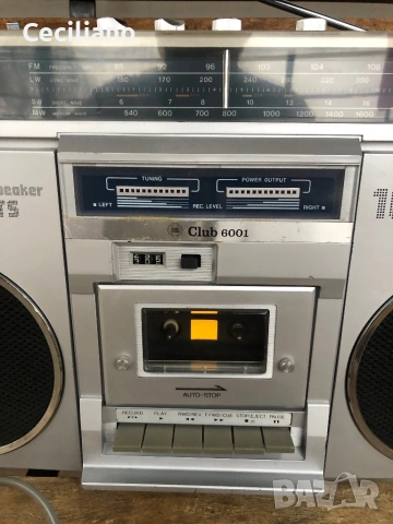 радиокасетофон  Club 6001(Germany), снимка 3 - Радиокасетофони, транзистори - 53247648