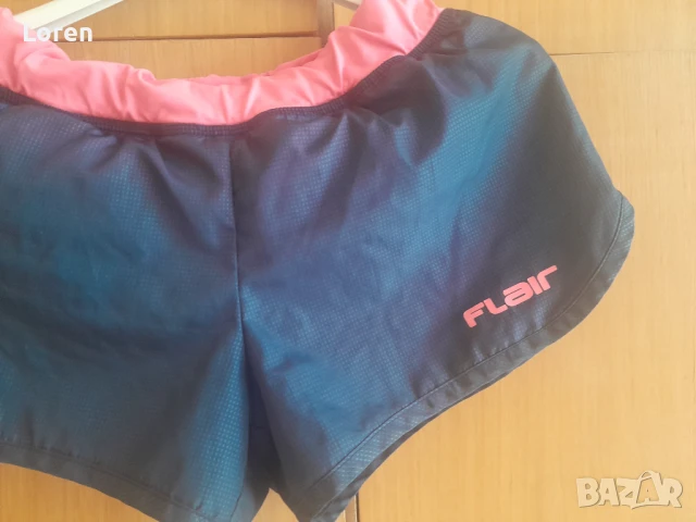 *Flair*Къси спортни гащични синьо и розово, снимка 2 - Къси панталони и бермуди - 50954452