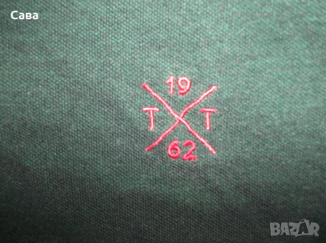 Тениски TOM TAILOR  мъжки,ХЛ  /бяла и зелена/, снимка 7 - Тениски - 41856705