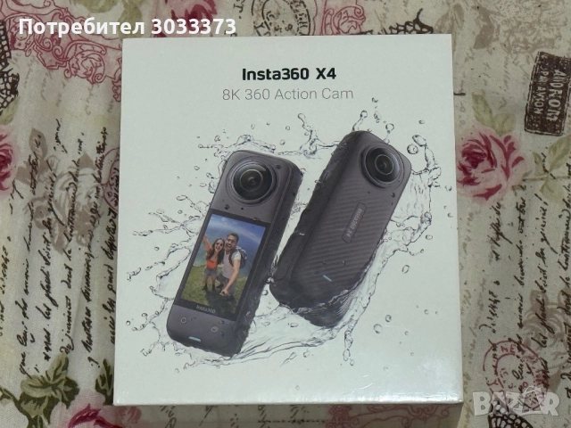 Камера Insta 360 X4 - неразопакована