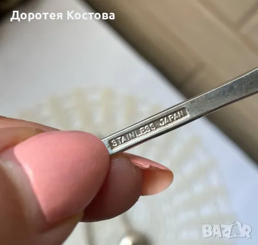 Красиви прибори от Япония с порцеланова плочка на дръжките, снимка 7 - Антикварни и старинни предмети - 50337506